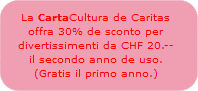 Abbiamo riunito e classificato tutte le offerte in relazione alla CartaCultura specialmente per lei su economai.ch.